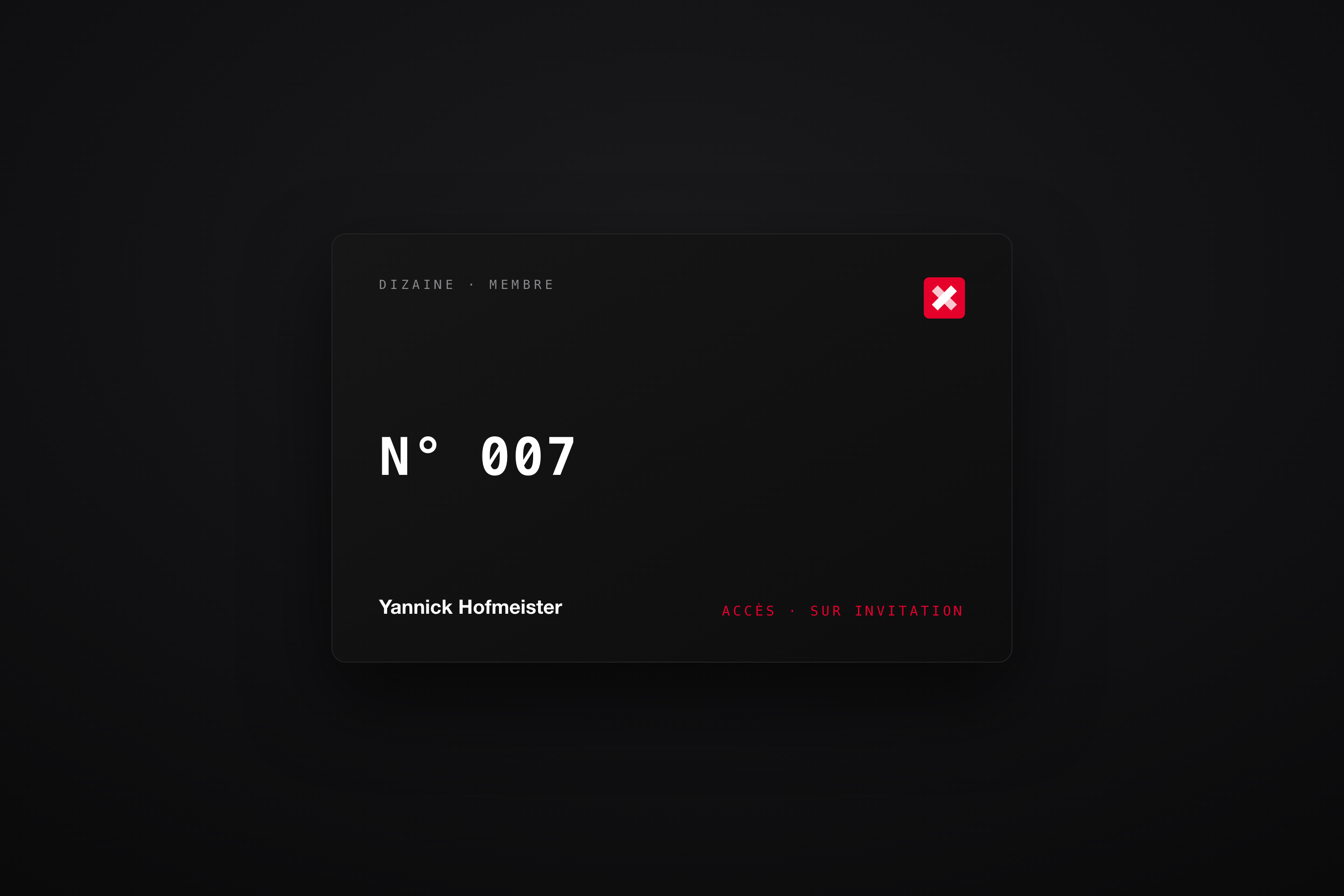 Carte membre