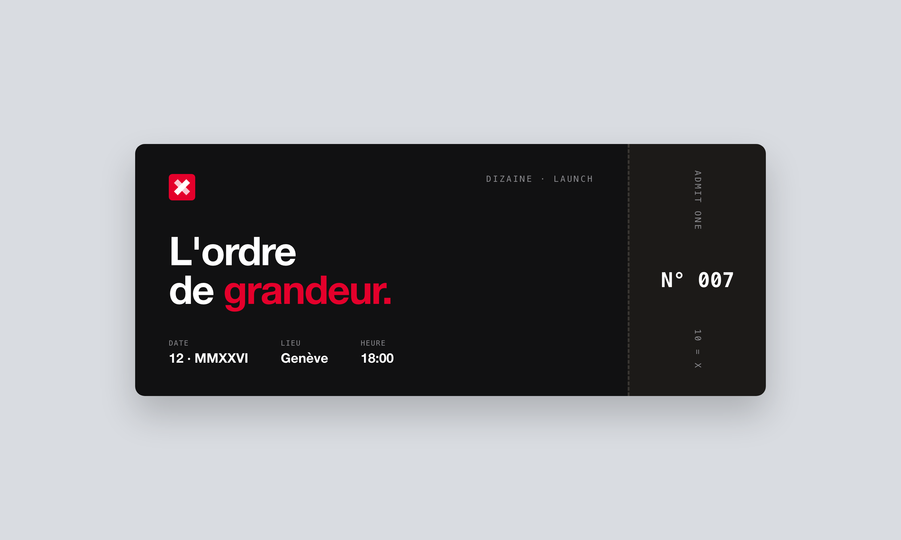 Ticket